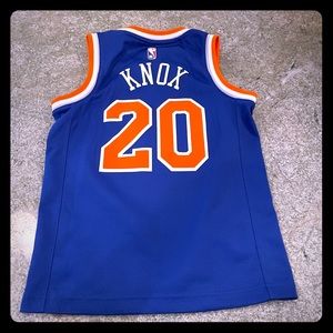 AUTHENTIC NY KNICKS YOUTH SMALL SWINGMAN JERSEY!!!